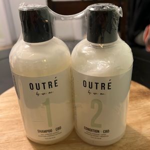 Outre shampoo and conditioner